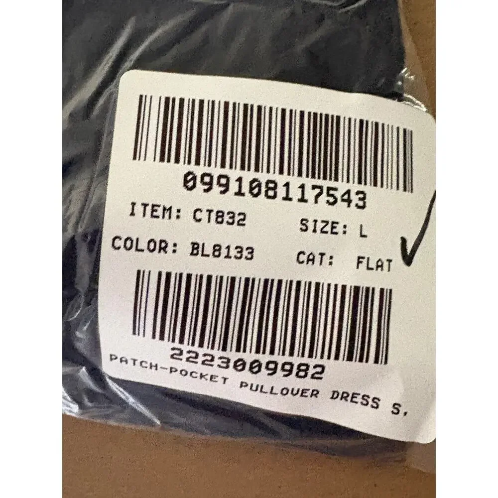 J Crew Patch Pocket Dress L Navy Blue NWT Structured Poplin Shift Coastal Prep